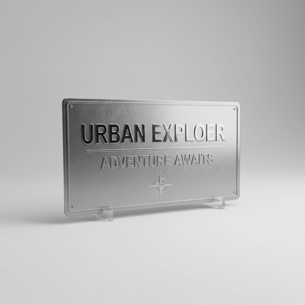 Stainless Steel Reception Sign - SignZoneLLC